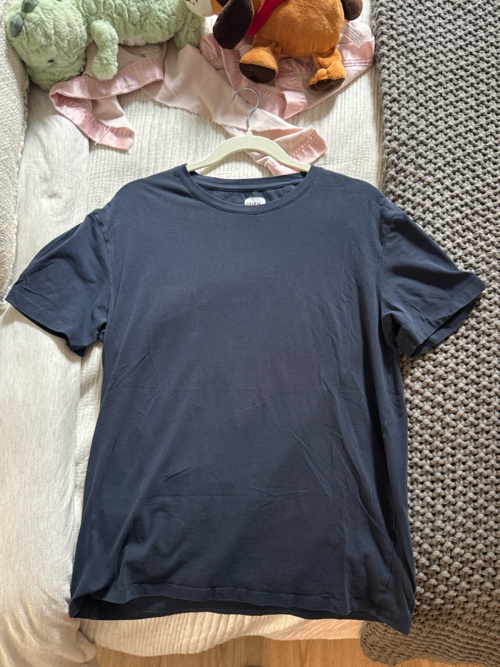 Zara Men’s Short Sleeve Crew T-Shirt - Black
